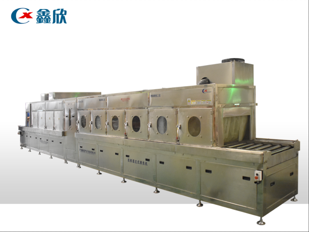 輪轂連續通過式清洗機